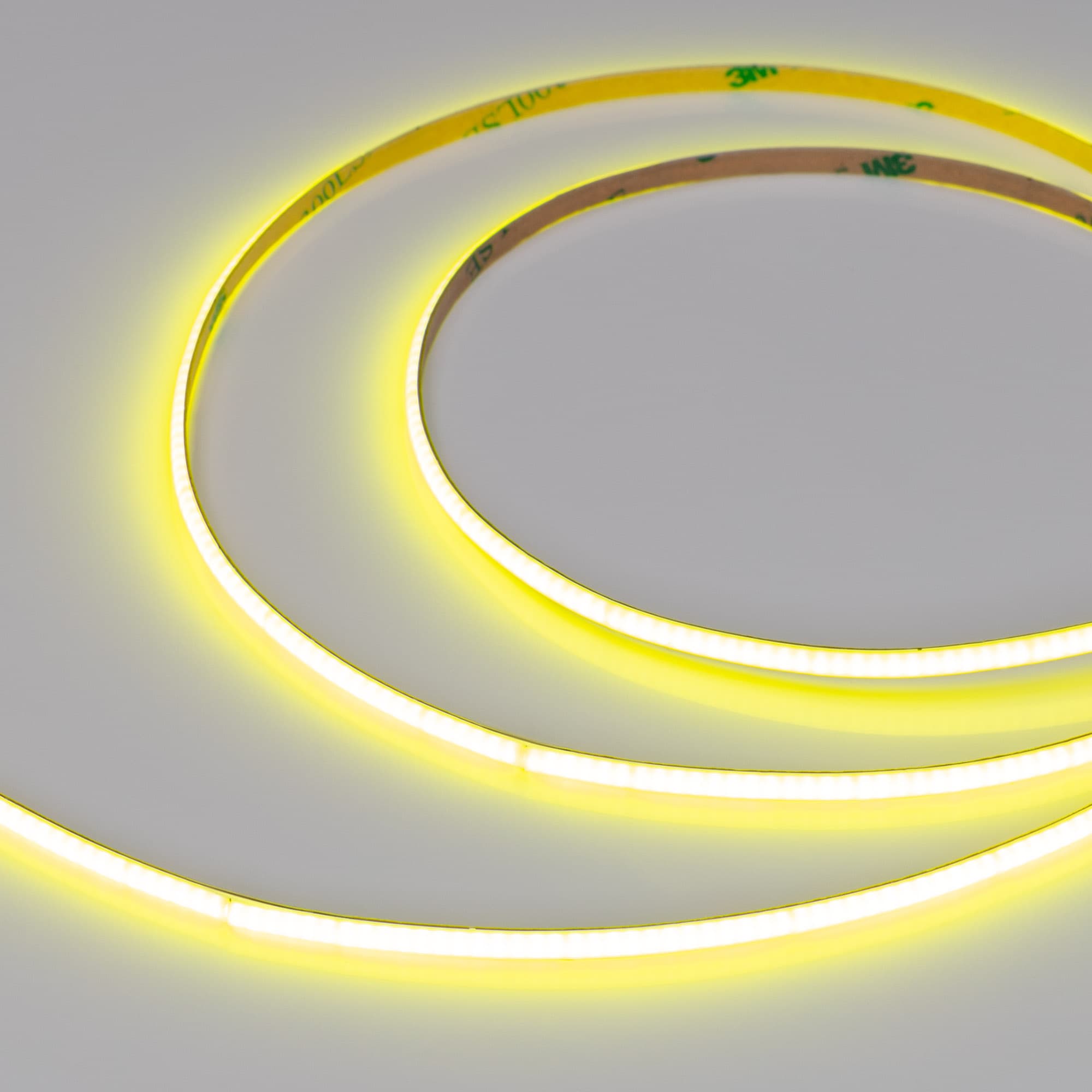 Лента светодиодная 4 Вт/м 24В IP20 Жёлто-зелёный 480LED/м COB-X480-4mm CSP 5 м