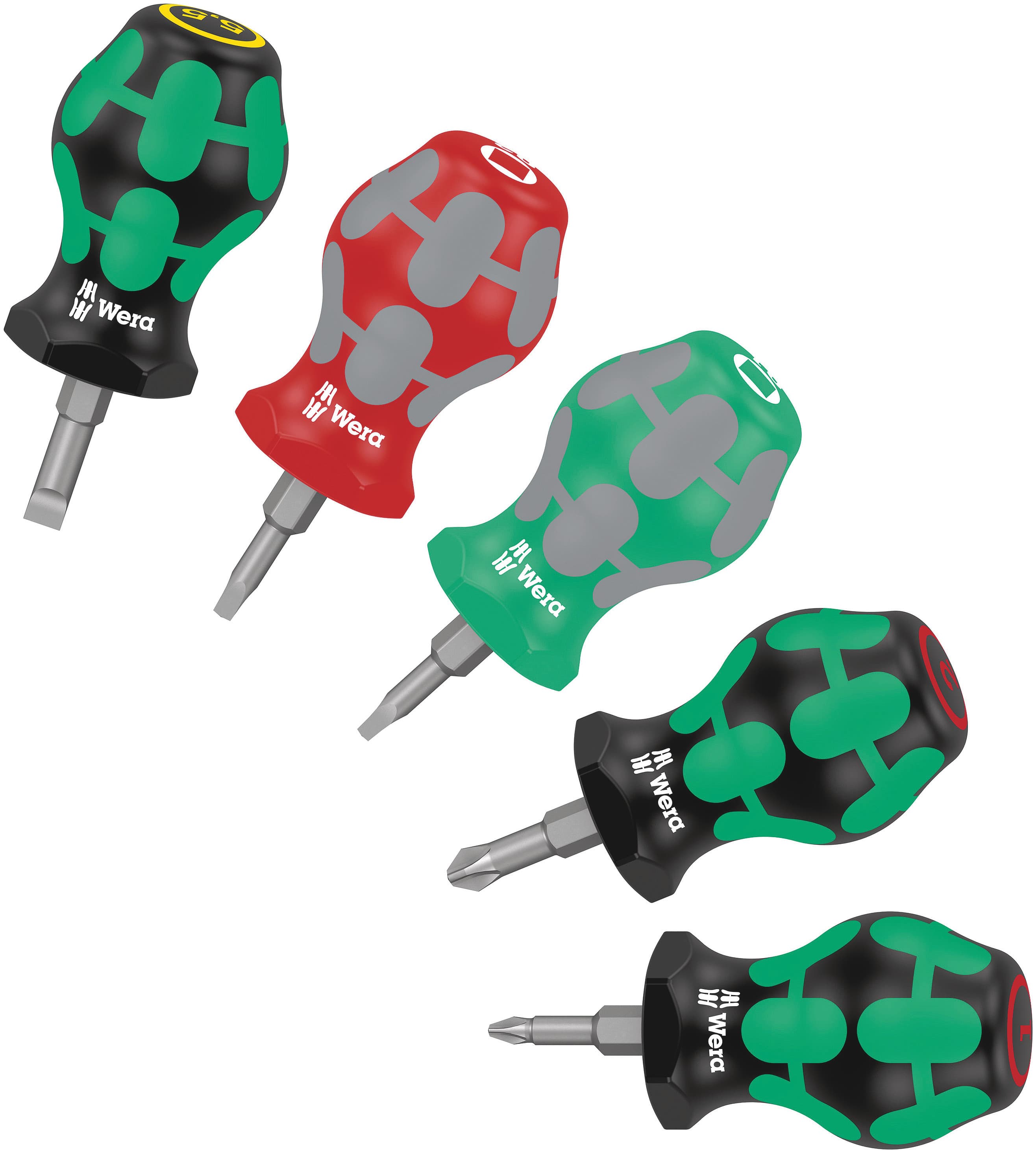 Набор коротких отвёрток Stubby Set 3 5 предметов комплектация: 1x 335 Stubby Отвёртка короткая: 1.0x5.5x24.5 2x 350 PH Stubby Отвёртка короткая: PH 1x25 PH 2x25 2x 368 Stubby Отвёртка короткая: квадрат #1X25 #2X25