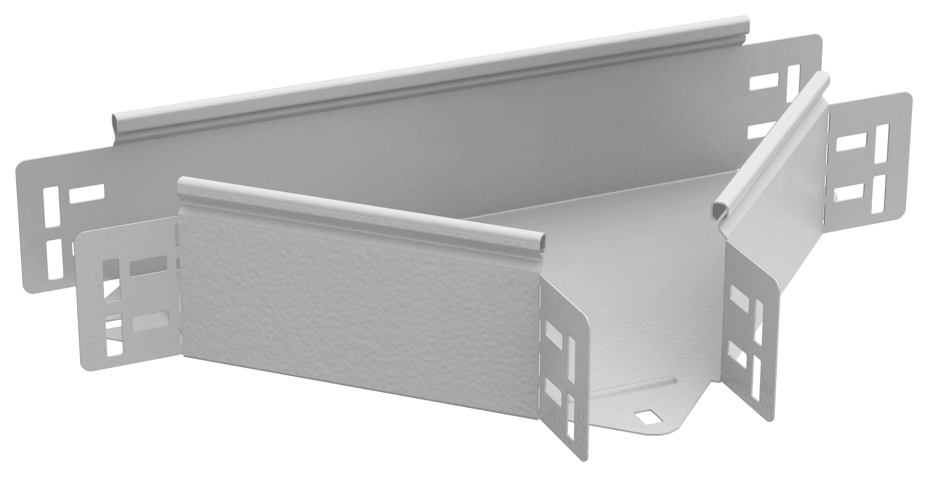 ESCA 7 Разветвитель Т-обр. 80х80-1,5 RAL 9016 IEK
