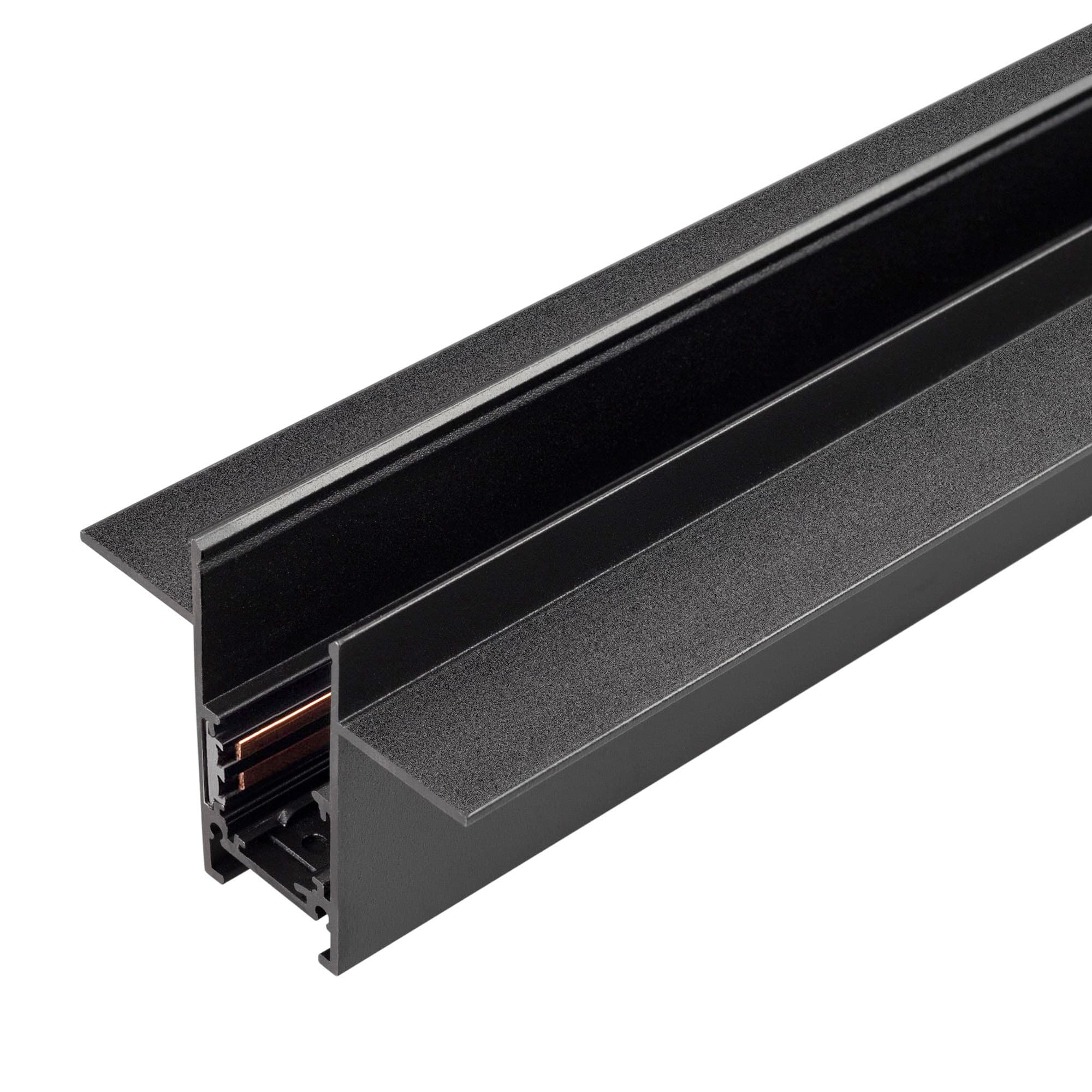 Трек встраиваемый MAG-ORIENT-TRACK-2653-FDW-1000 (BK, FLAT) (IP20 Металл, 3 года)