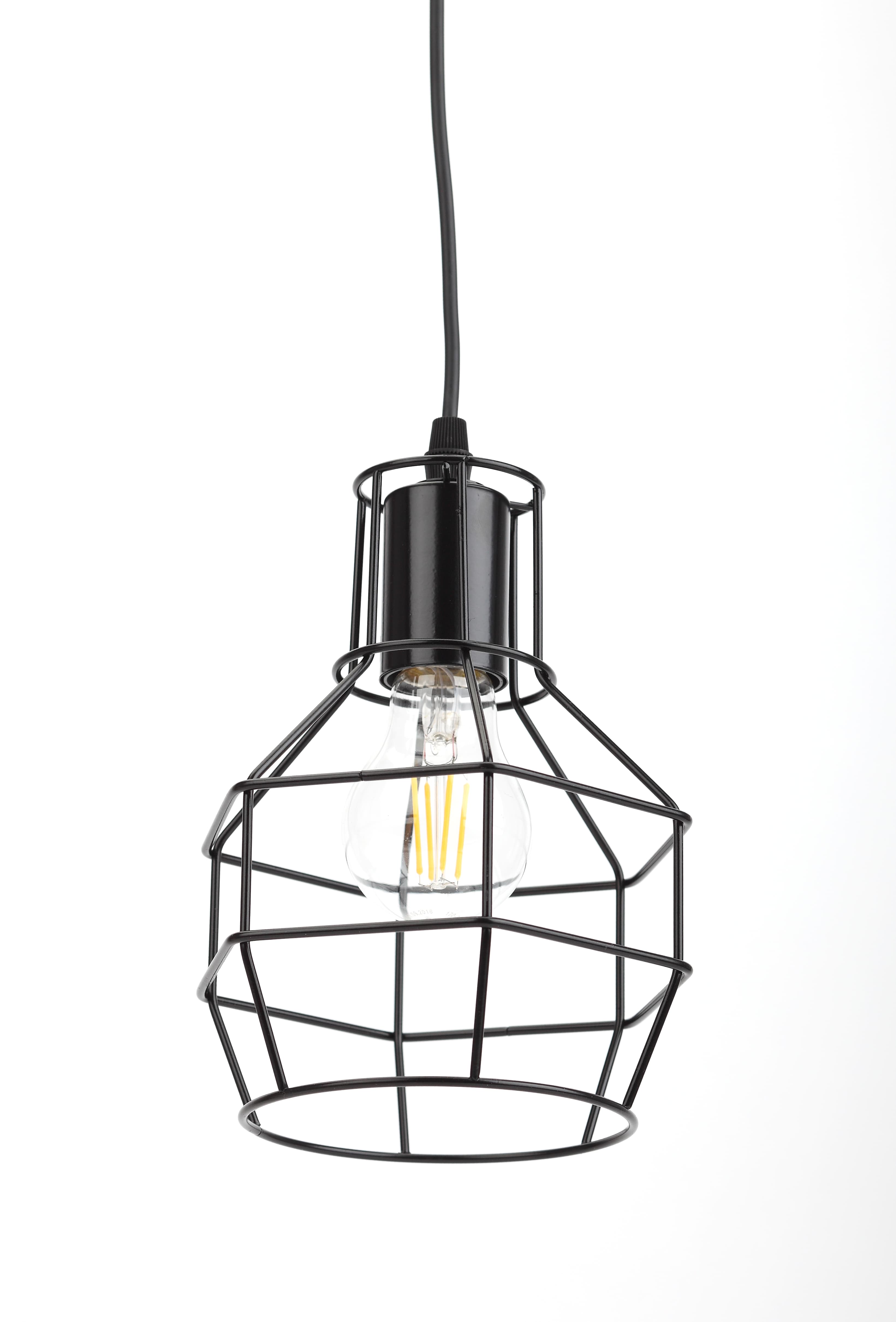 Подвес PL11 BK металл, E27, max 60W, d160 мм, черный 20/120