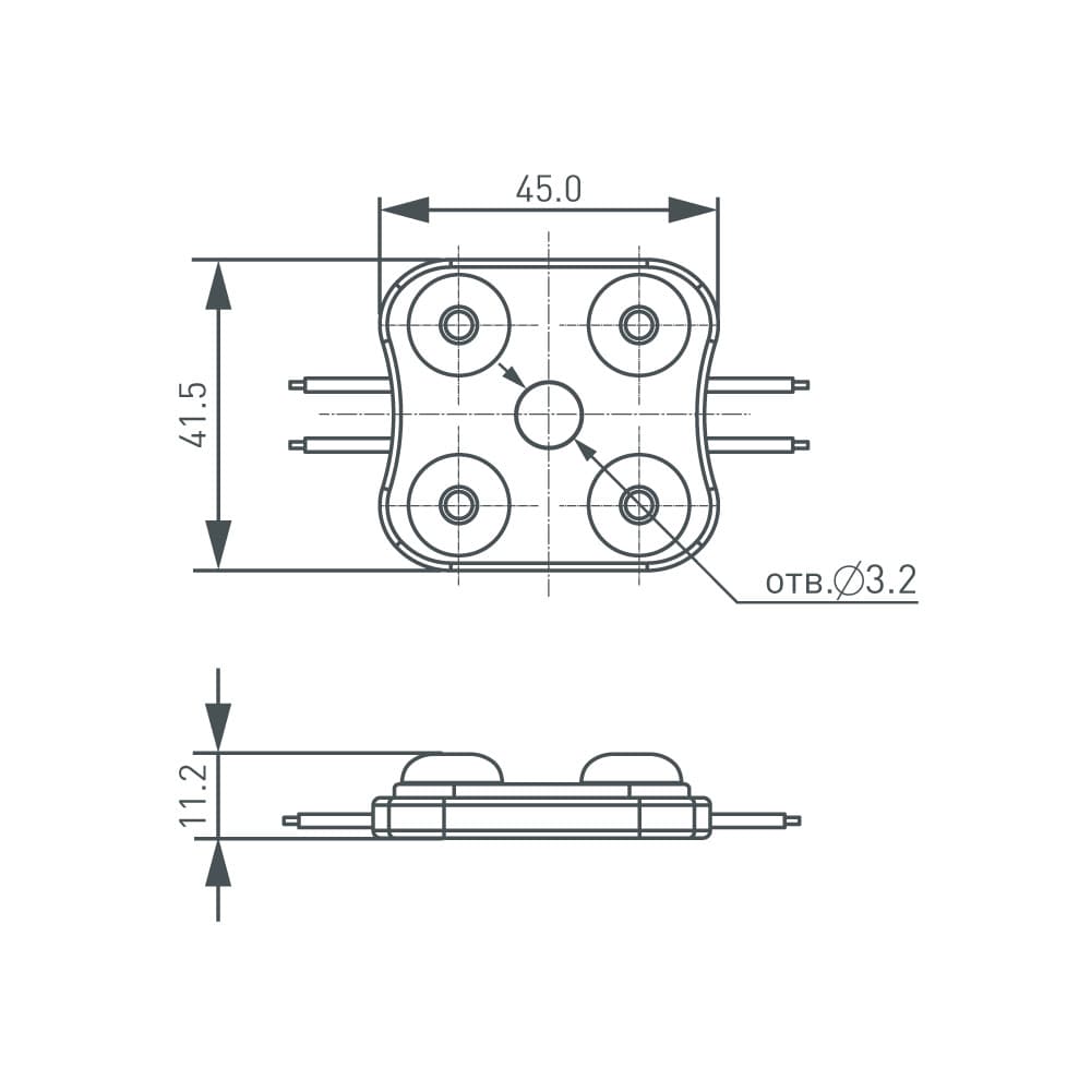 Коннектор ARL-CWP-3pin-16A (5-9mm) (IP68)