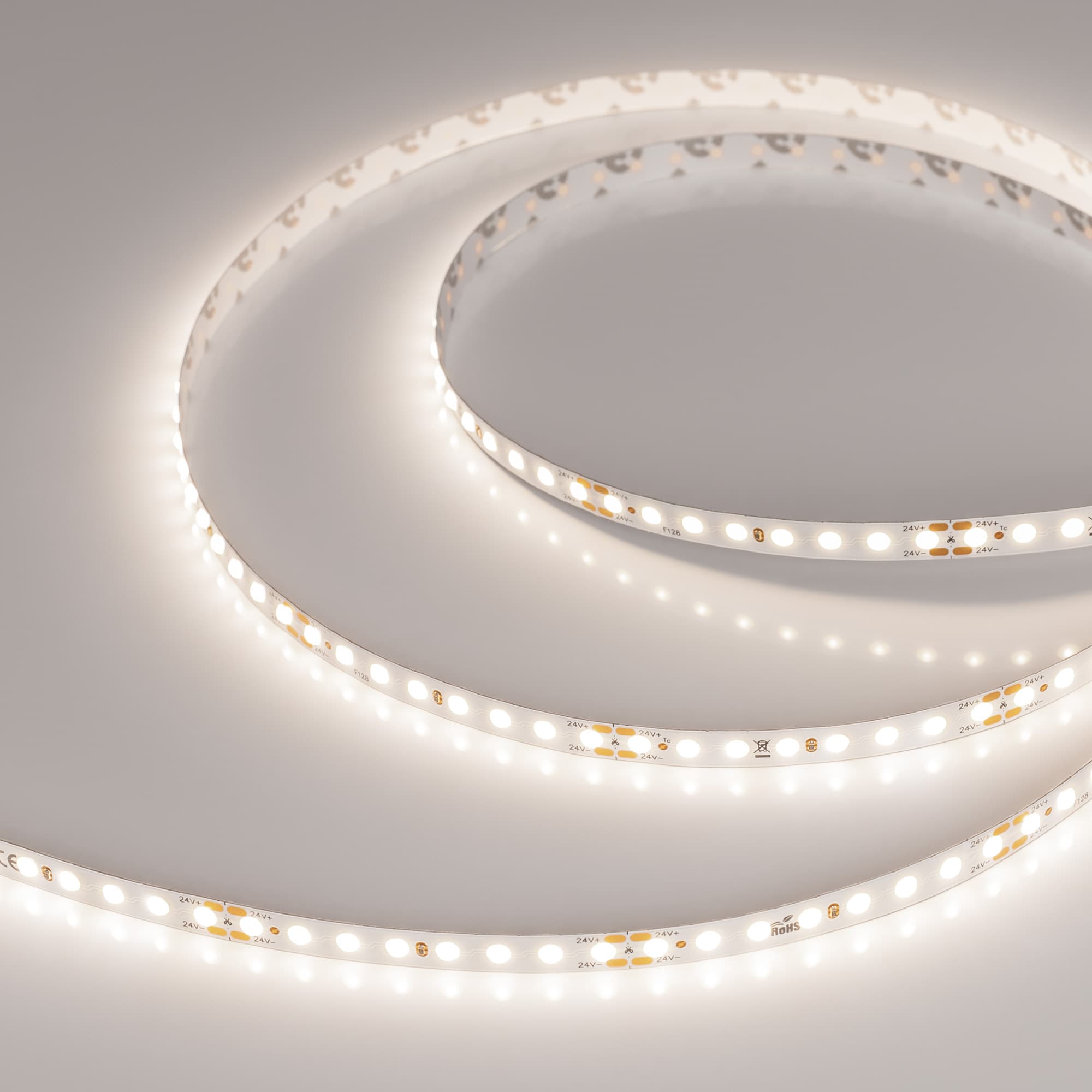 Лента светодиодная 11 Вт/м 24В IP20 4000K 128LED/м DOT-X128-8mm DOT 5 м