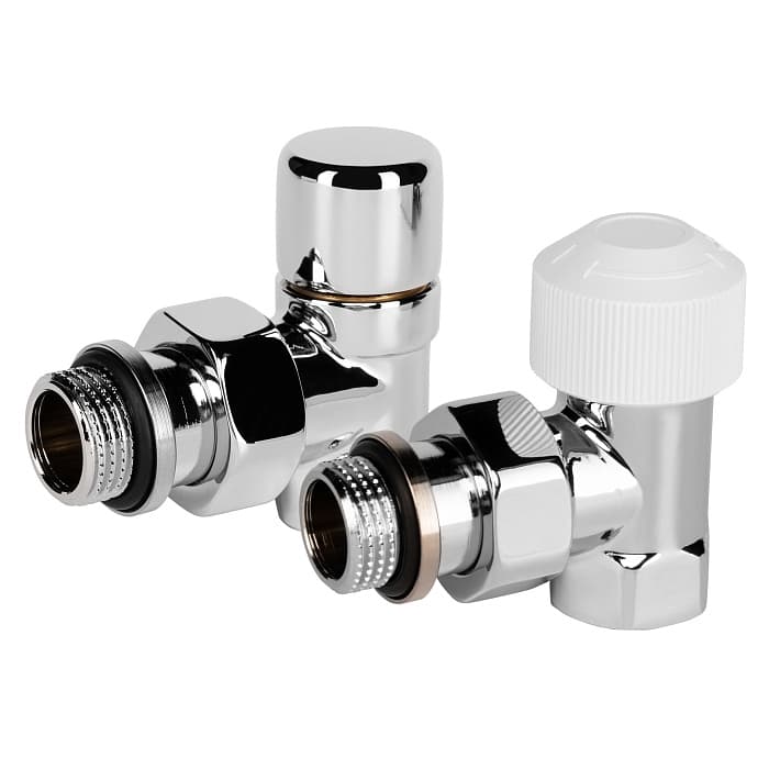 "Набор термостатический угловой Royal Thermo Design 1/2""М30х1,5 (Хром)"