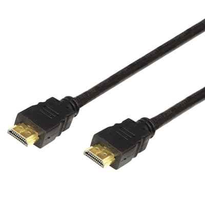 Кабель HDMI - HDMI 1.4, 3м, Gold, угловой
