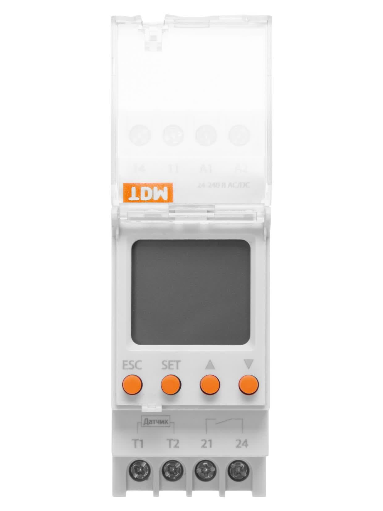 Реле температуры РТ-820M (-25+130C, 24-240В АС/DC, с датч IP67, ЖК)
