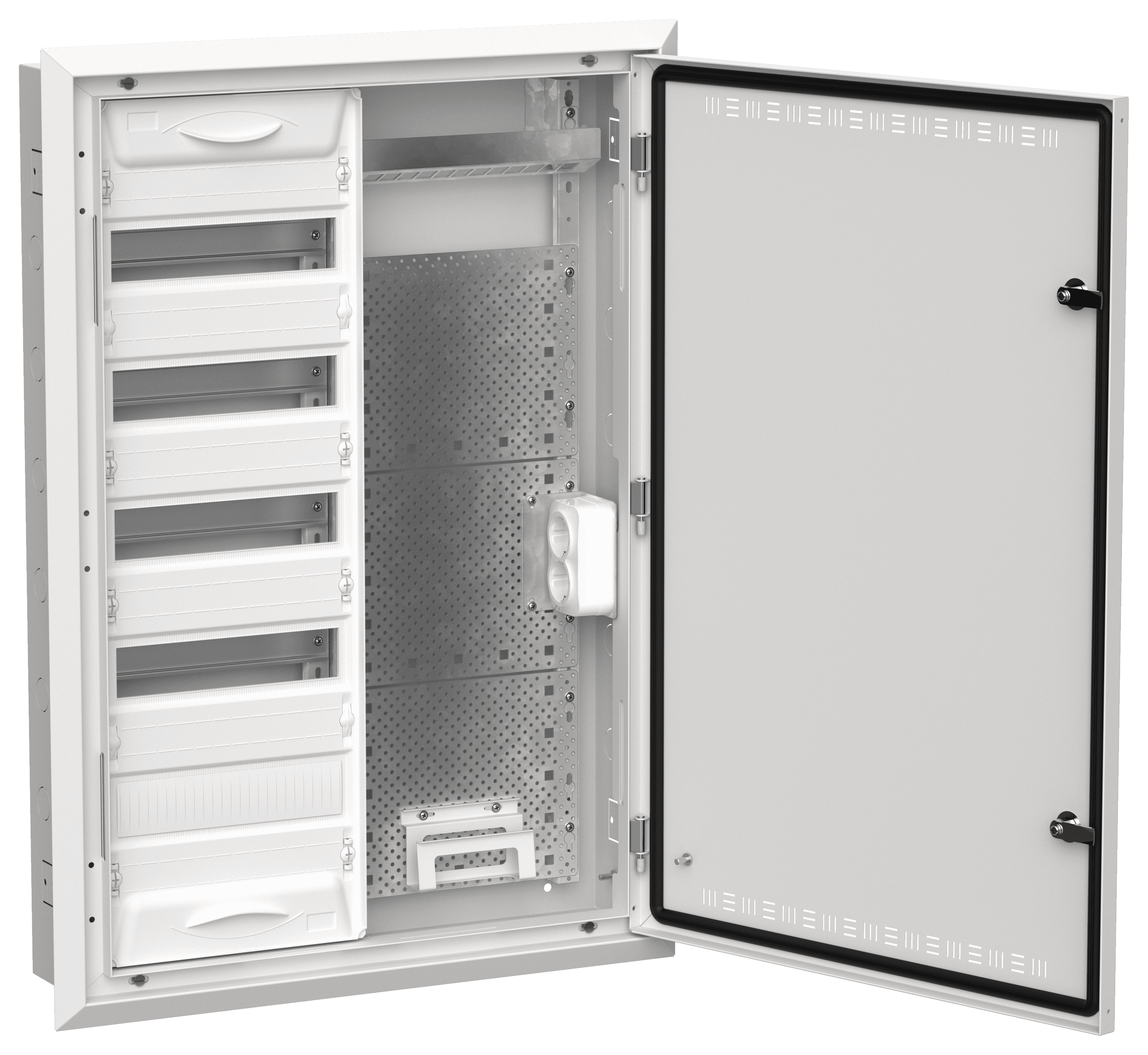 TITAN 5 Корпус комбинированный ЩРв-60 (2х60) белый IEK