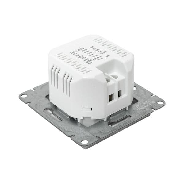Механизм розетки USB-A+С, алюминий Эпика EKF