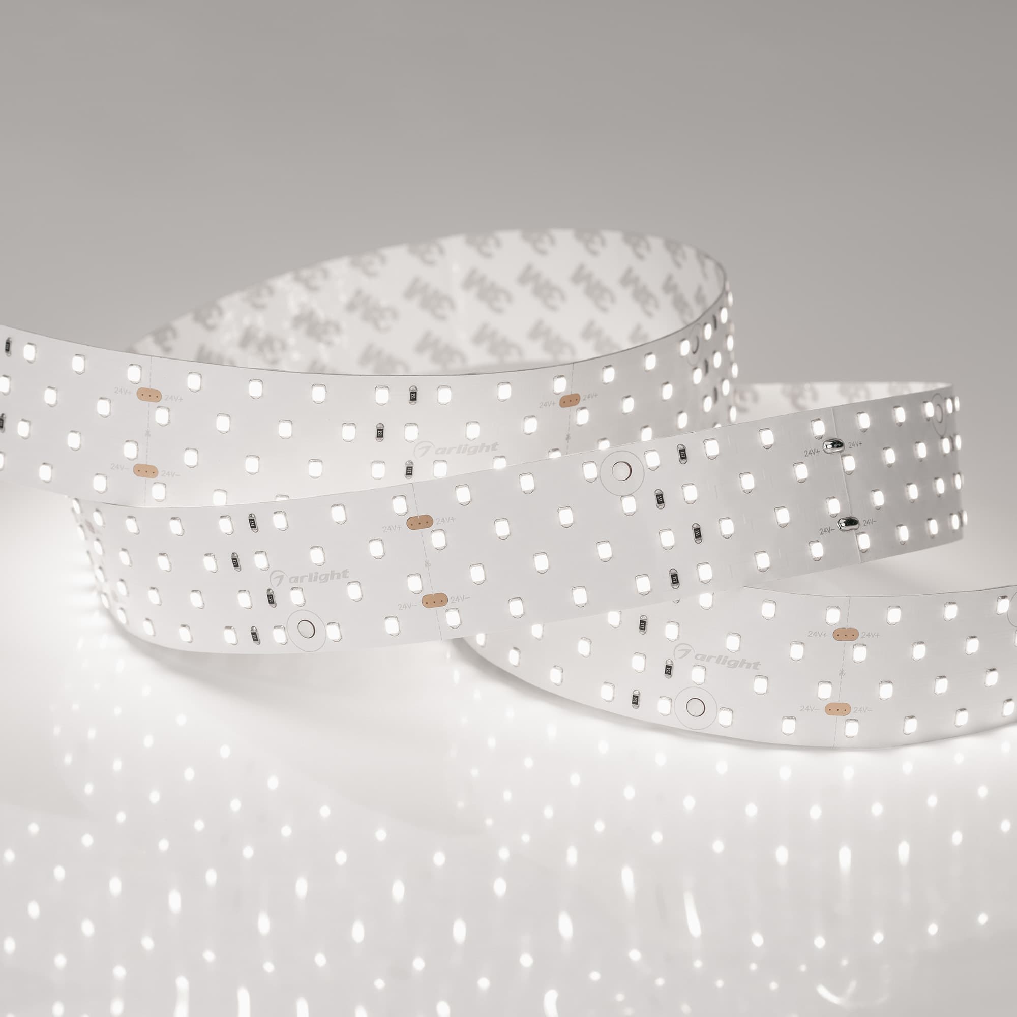Лента светодиодная 30 Вт/м 24В IP20 5000K 280LED/м RT-A280-36mm CRI98 SMD 2835 2.5 м
