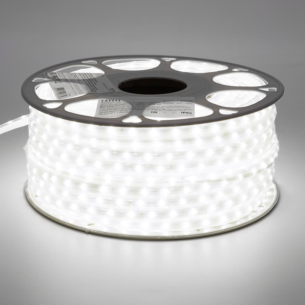 Лента светодиодная 6Вт/м 220В 4000К IP65 60LED/м SST20