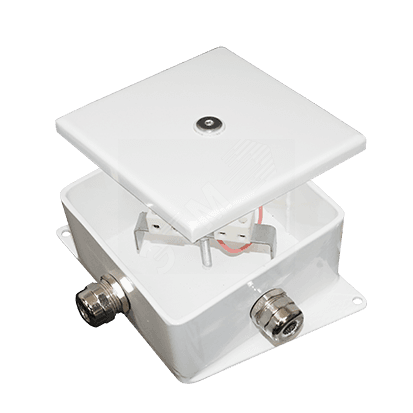 Коробка монтажная огнестойкая КМ-О (2к)-IP66-120х120 четыре ввода ABCD