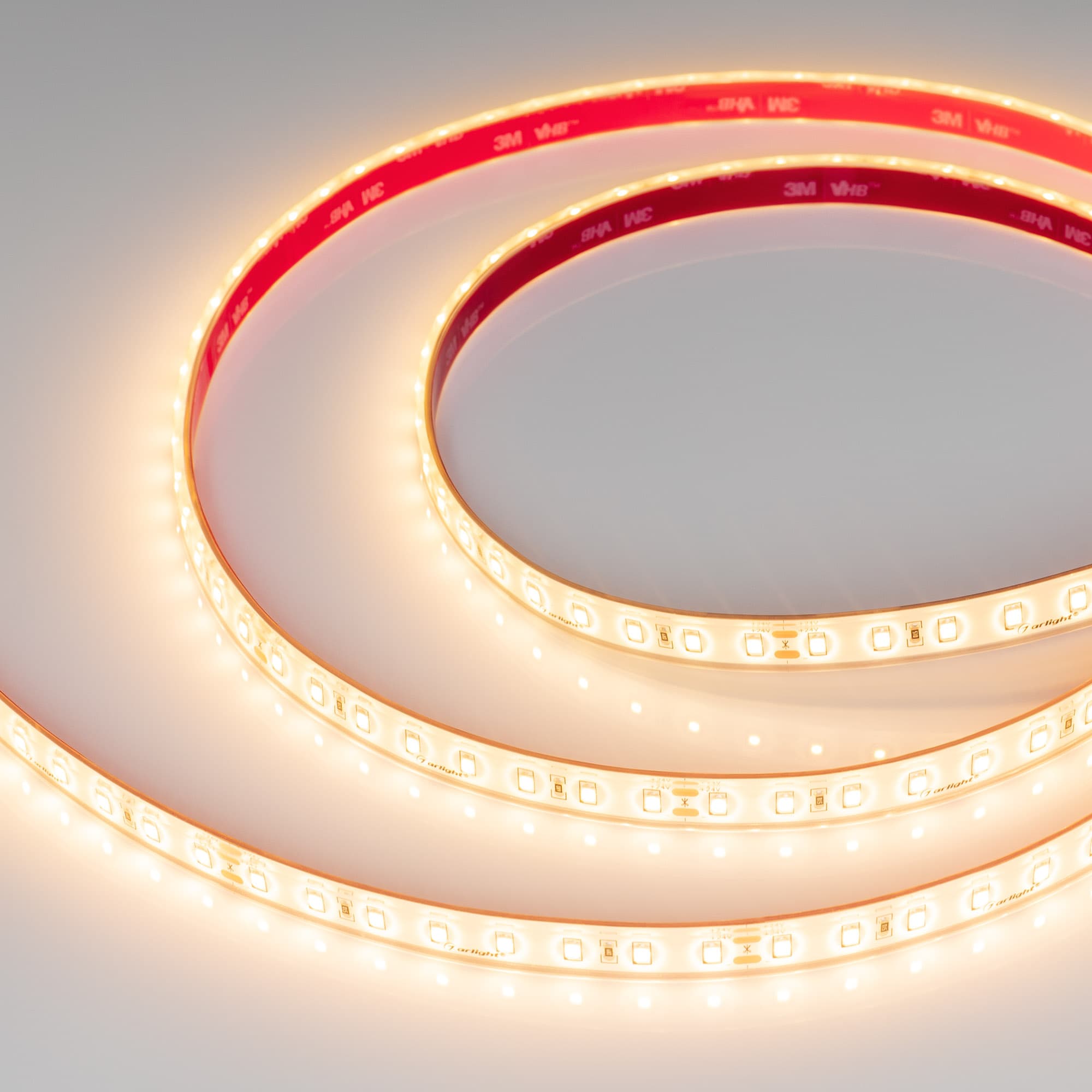 Лента светодиодная 4,8 Вт/м 24В IP67 2400K 80LED/м RTW-A80-12mm SMD 2835 5 м