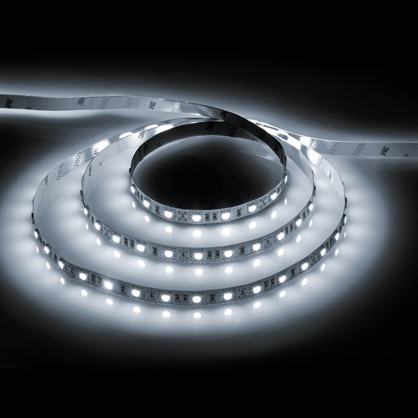 Лента светодиодная 14.4Вт/м 12В 4000К IP20 60LED/м LS606