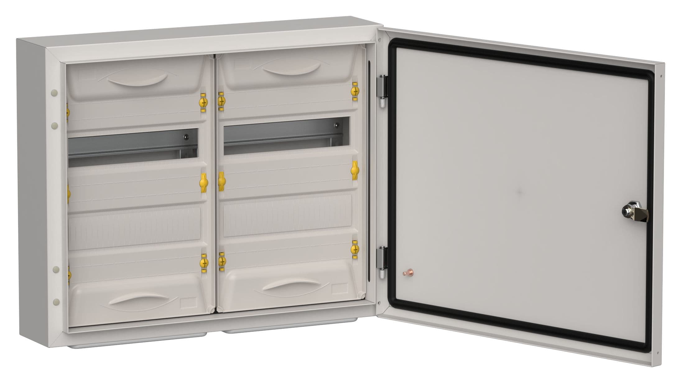 TITAN 5 Корпус металлический ЩРн-48 (2х24) 460х570х140 IP54 сер