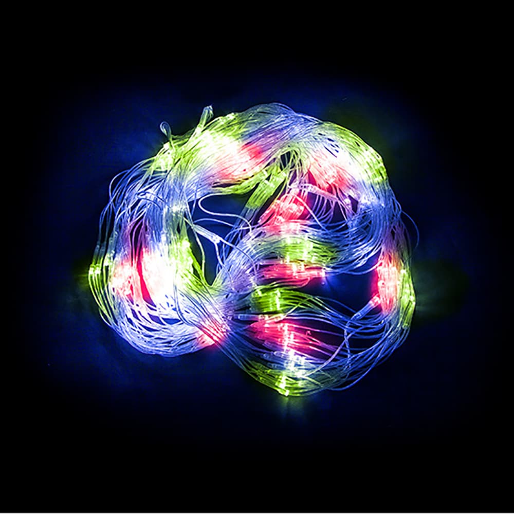 Гирлянда сеть LED мультиколор 3х2.7м
