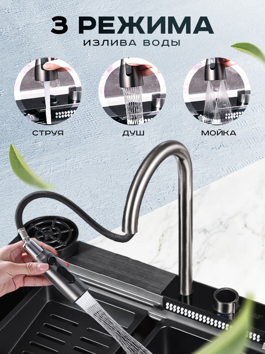 Мойка многофункциональная ПРОФСАН PSM-9953GR