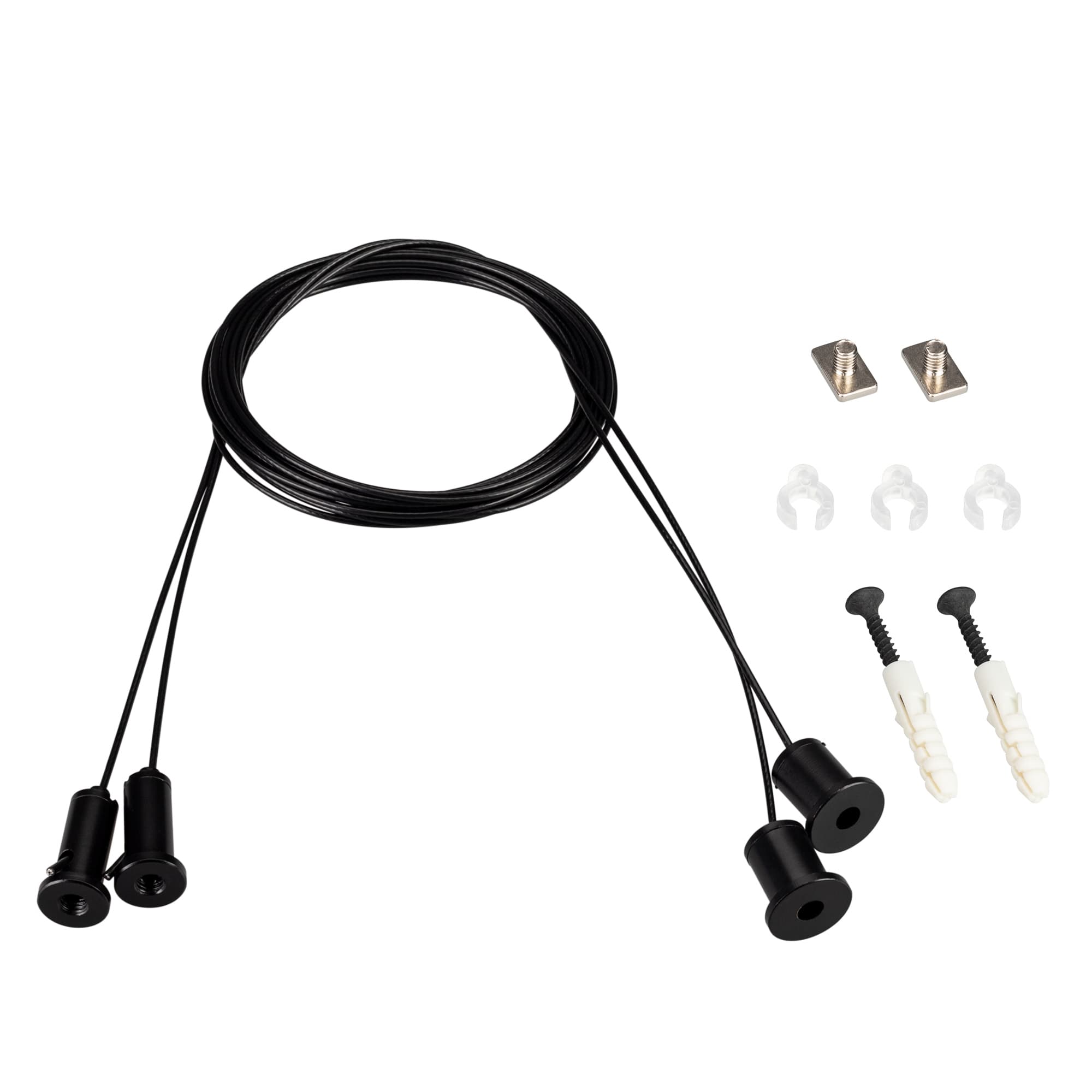 Подвес ARL-2x2m Set BLACK (Pad 9x2mm) ( Металл)
