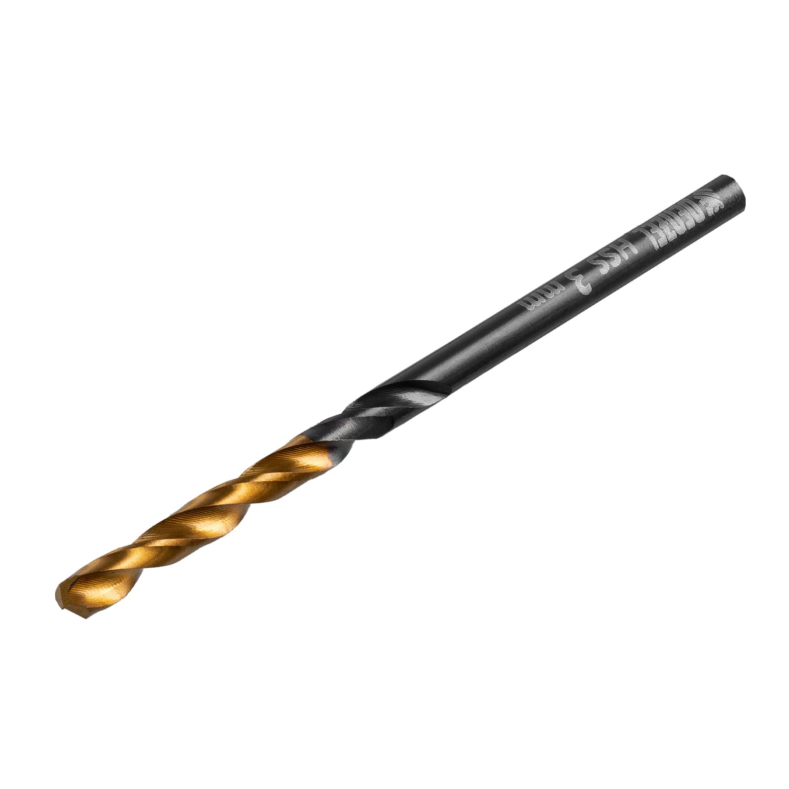 Сверло по металлу, 3 мм, HSS-Tin, Golden Tip, 10 шт.