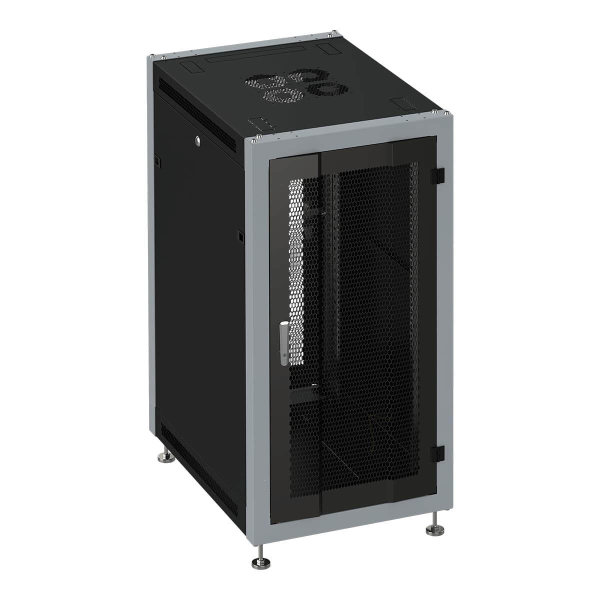 Шкаф телекоммуникационный напольный 27U 600x800