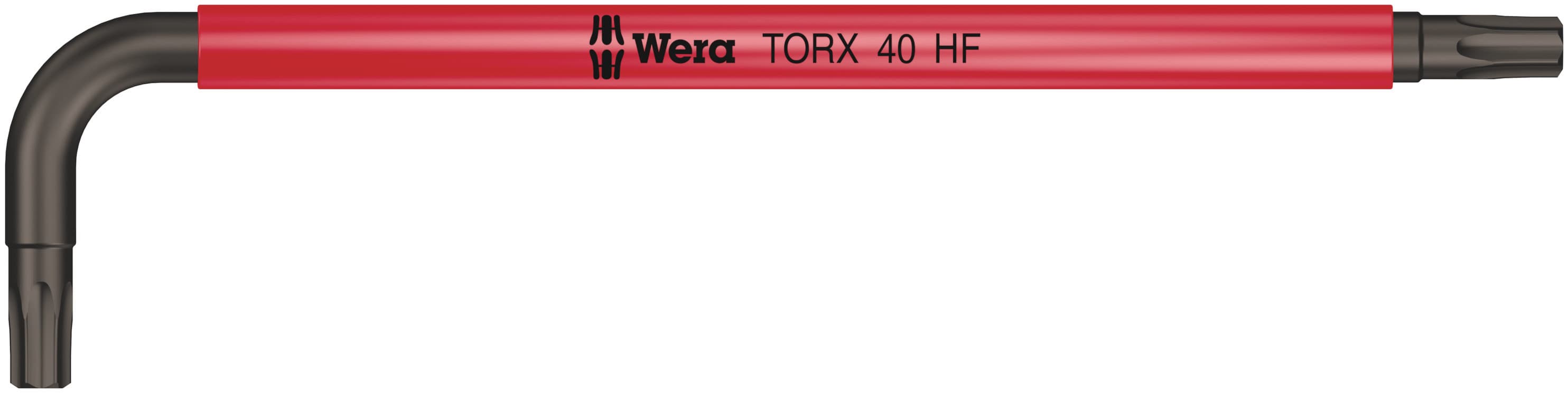 Ключ Г-образный 967 SL TORX HF Multicolour с функцией фиксации крепежа TX 40X132 мм