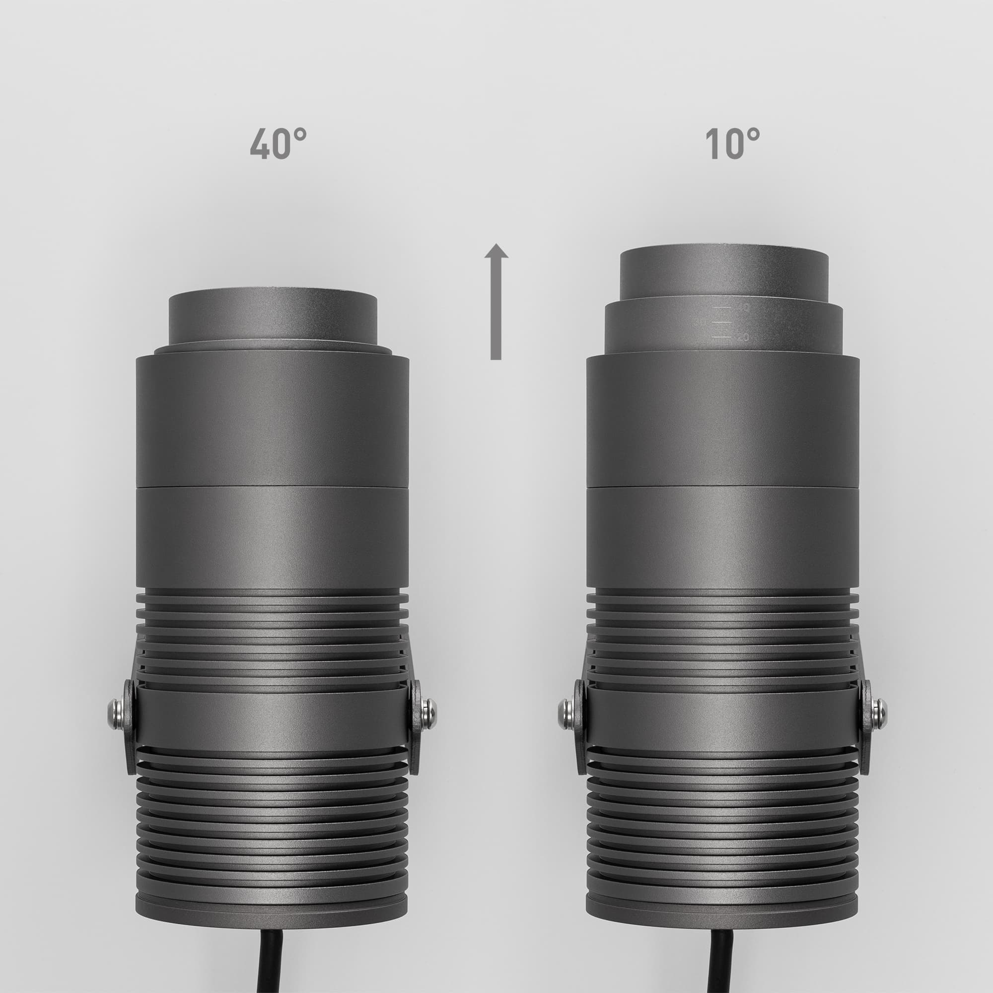 Светильник светодиодный ALT-RAY-ZOOM-R89-25W Warm3000 (DG, 10-40 deg, 230 В) (ARL, IP67 Металл, 3 года)