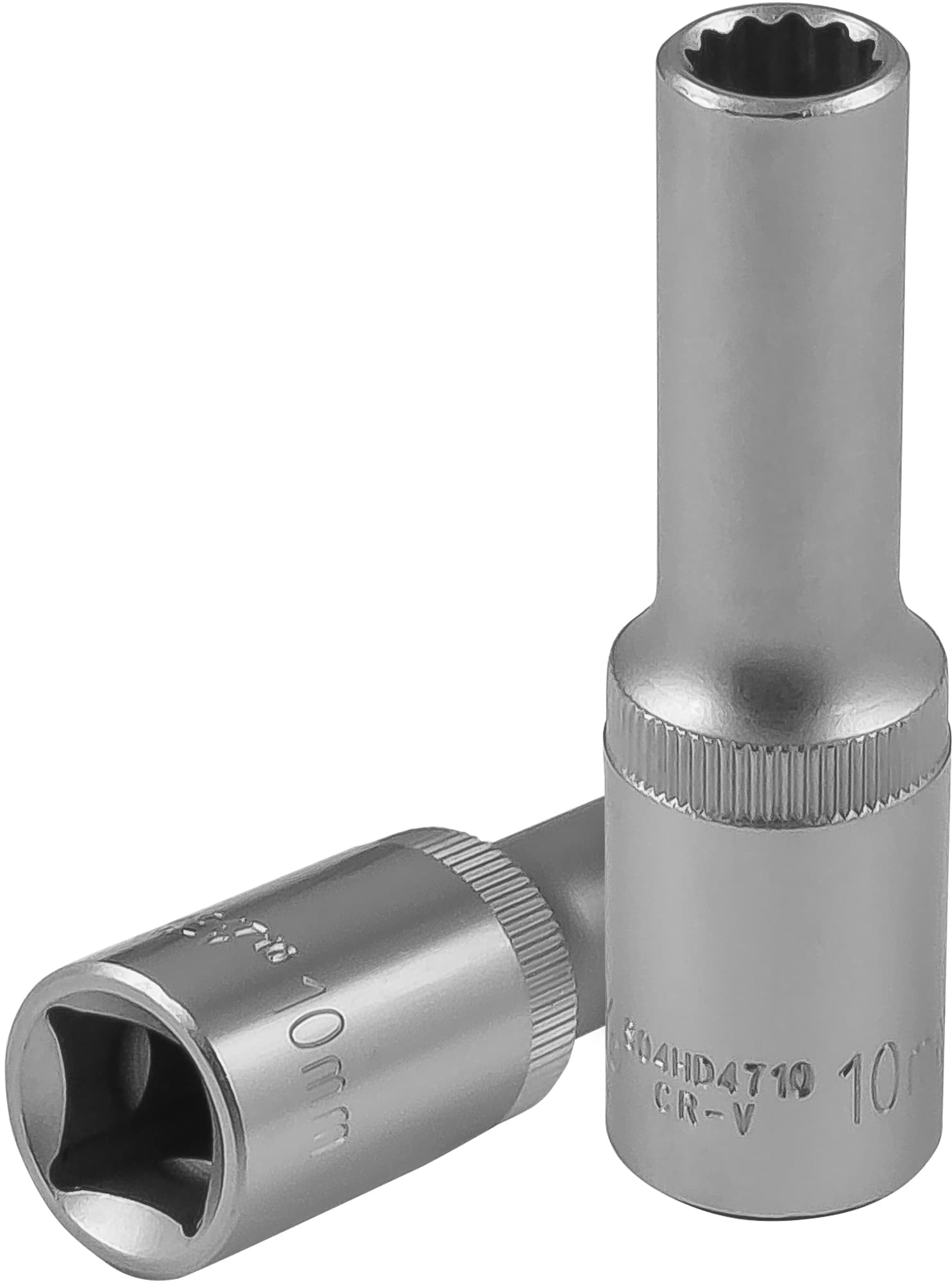 Головка торцевая глубокая 12-гранная 1/2''DR, 10 мм