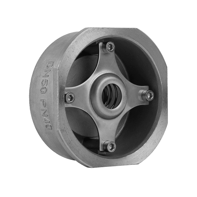 Обратный клапан CVS40 DN 100 PN 40 Tмакс. град 400 м/ф нерж.сталь