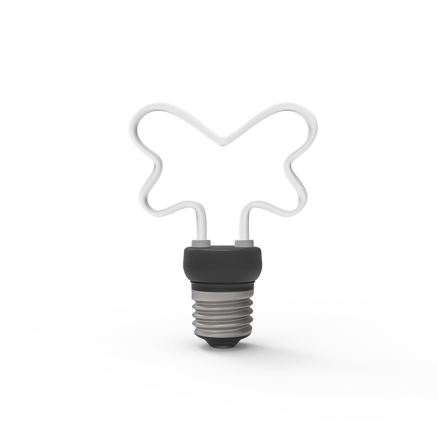 Лампа светодиодная филаментная LED 4 Вт 330 лм 2700К контурная Artline Свеча теплый E14 AC 220В матовая колба Black Filament