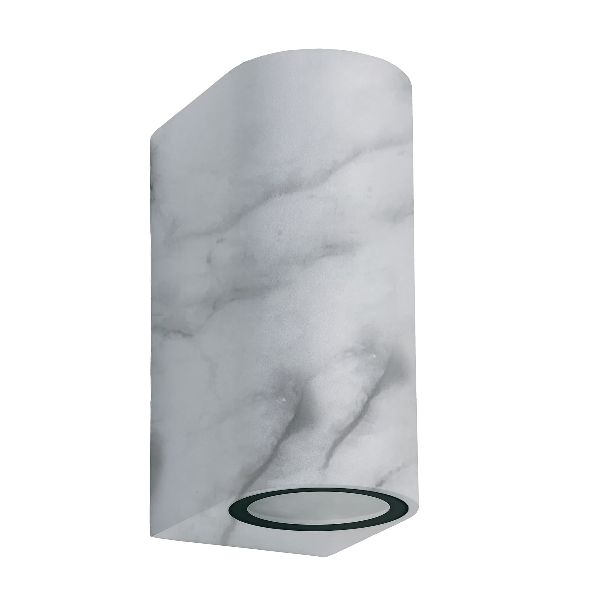 Светильник уличный UUL-P52A 2х6W/GU10 IP65 MARBLE под две лампы GU10. Архитектурный накладной. Цвет корпуса мрамор.