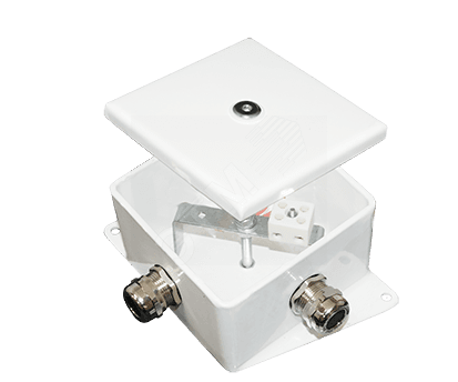 Коробка монтажная огнестойкая КМ-О (2к)-IP66-100х100 два ввода AB