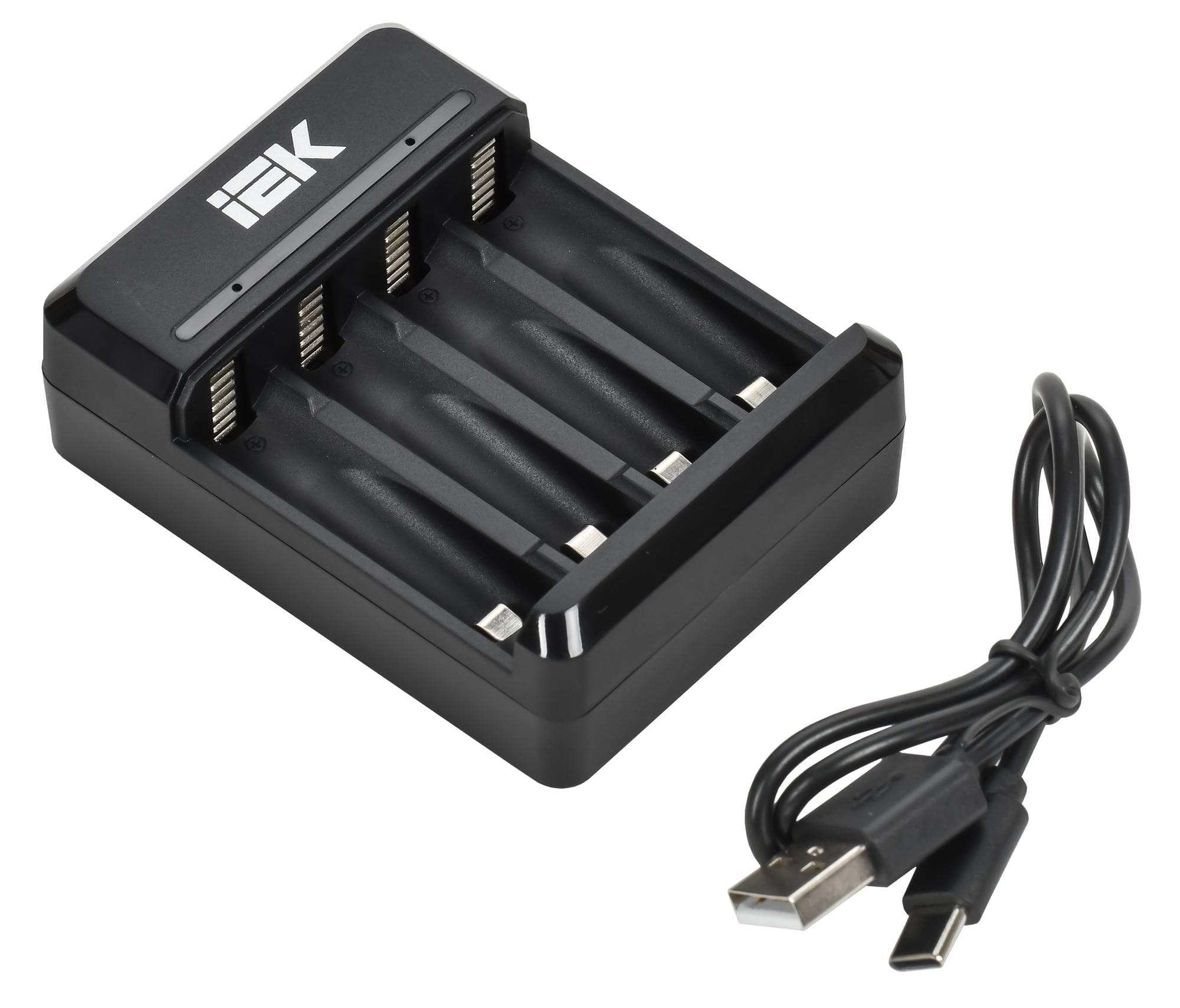 Устройство зарядное для 2-4 NiMH/CD аккумуляторов AA/AAA 200мА с LED индикатором IEK