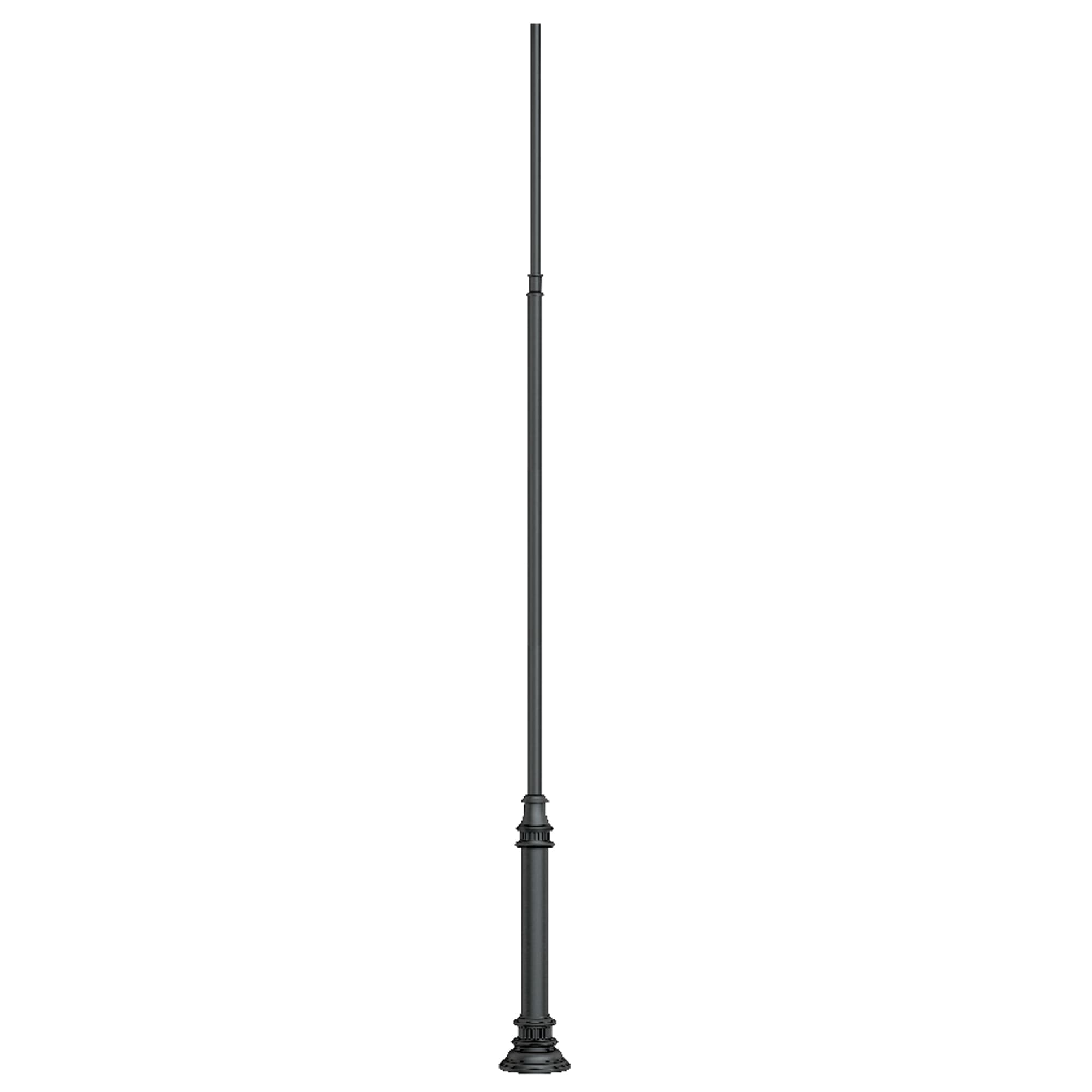 Опора освещения фланцевая OXOR-OT3-DE-D160-L4000 BK ARL, сталь