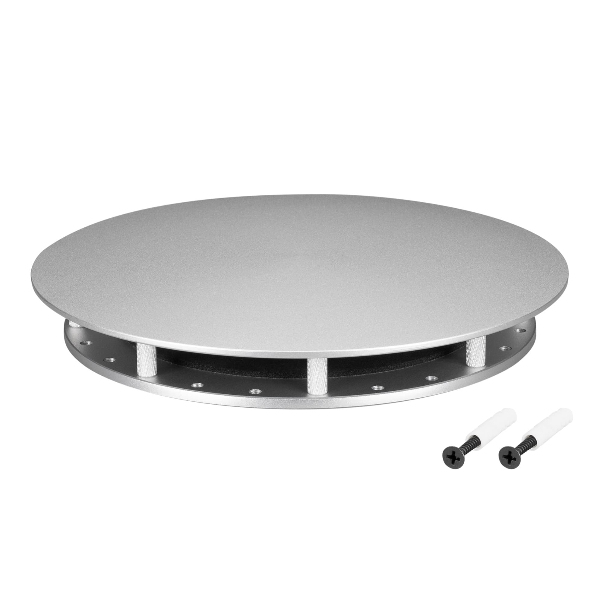 Крепление MOONLIGHT-BASE-ROUND-D18-L Silver, металл