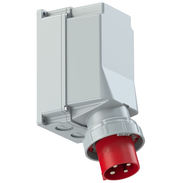 Вилка настенная 125А/400V/3P+E/IP67