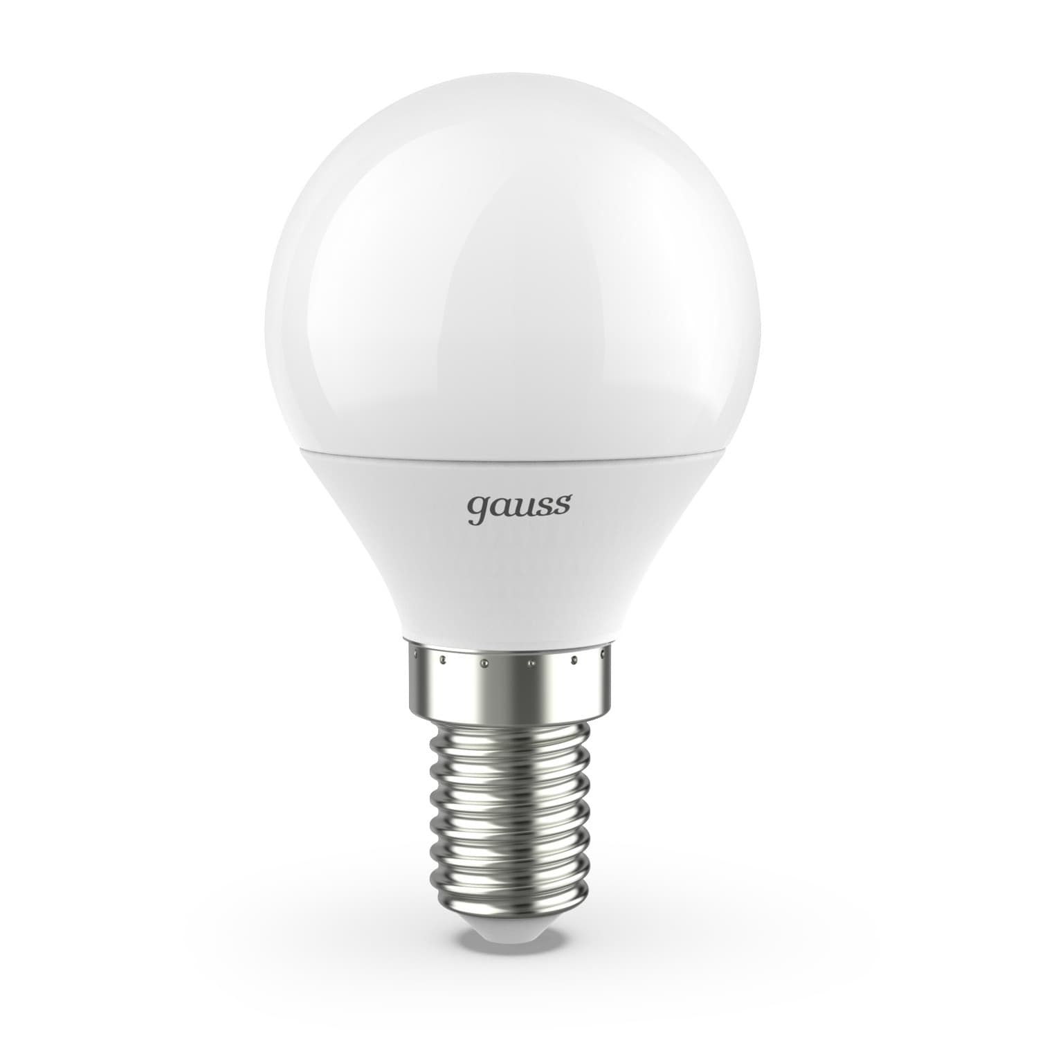 Лампа светодиодная LED 6.5 Вт 520 лм 3000К шар P45 теплый E14 AC 220В Black
