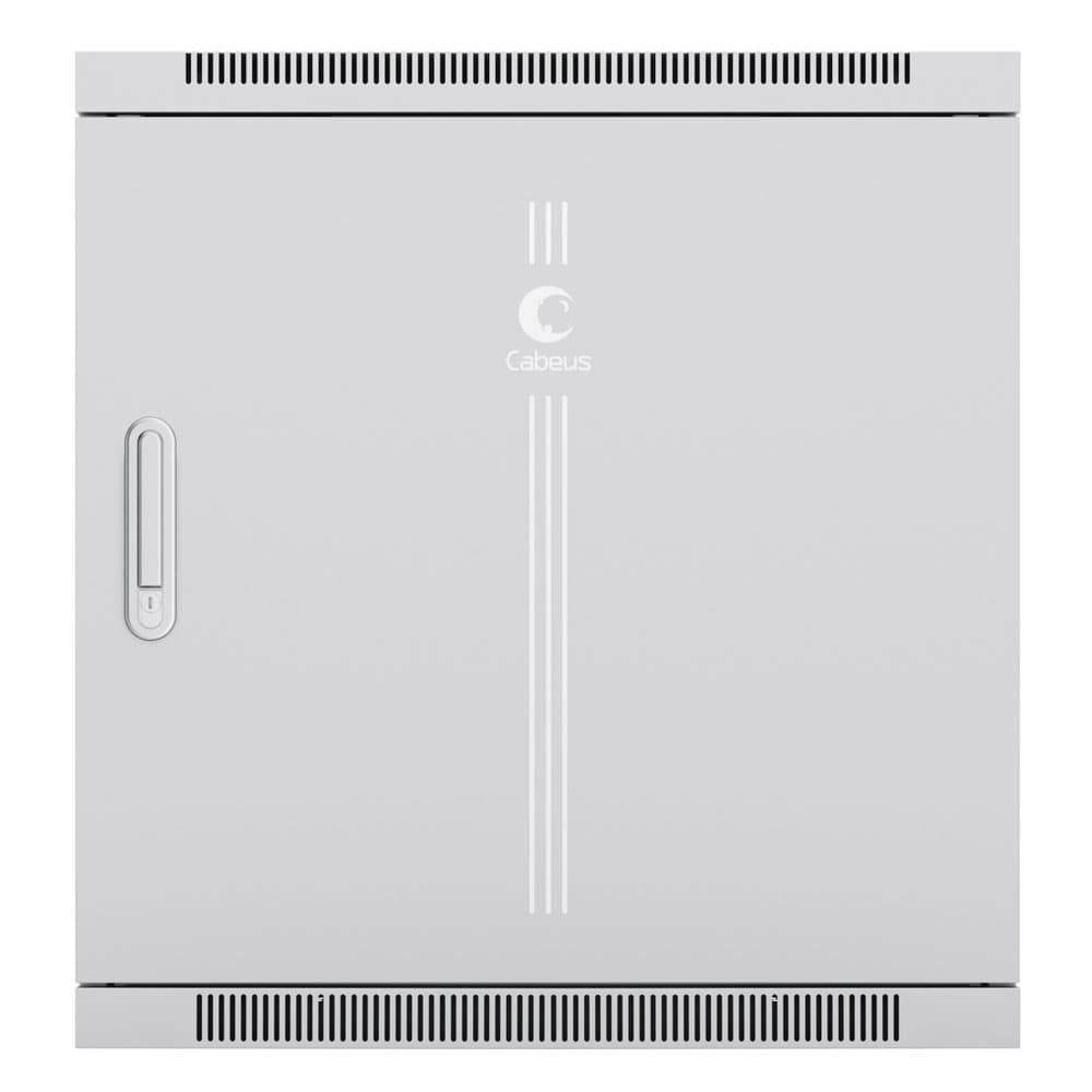 Шкаф телекоммуникационный настенный разобранный   19' 18U 600x350x901мм (ШхГхВ) дверь металл.цвет   серый (RAL 7035)