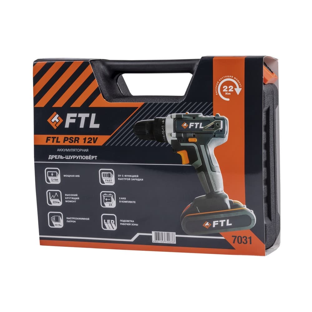 Дрель-шуруповерт FTL PSR 12V