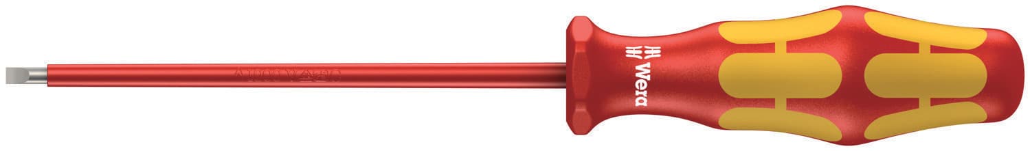 Отвёртка диэлектрическая шлицевая 160 i SL VDE 0.5X3X100 мм