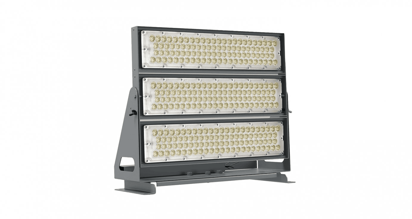 Прожектор уличный светодиодный 600Вт 5000К 101000Лм IP65 К20 CRI70 ELEMENTS.SPORT.N-600 7-19-600-11-0-37-09-7-50-65