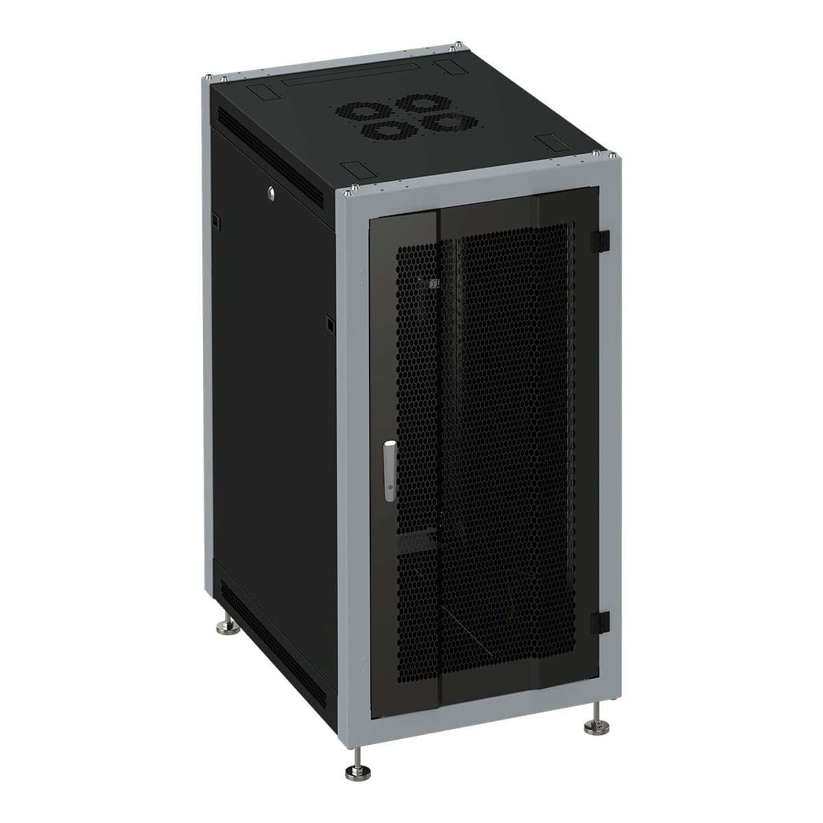 Шкаф телекоммуникационный напольный 18U 600x600
