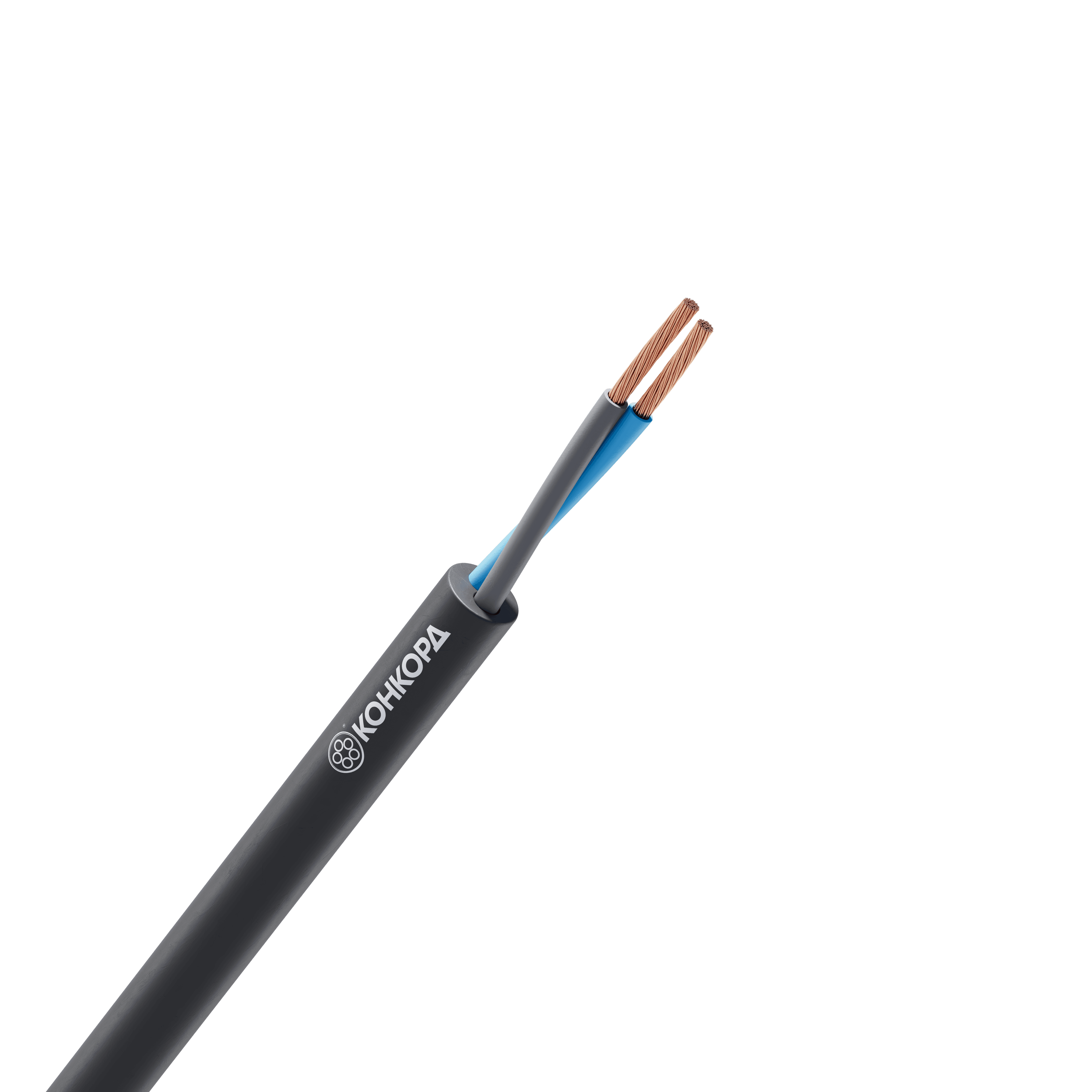 Кабель силовой КГППнг(А)-HF 2х4(N) 450/750-2 ТРТС