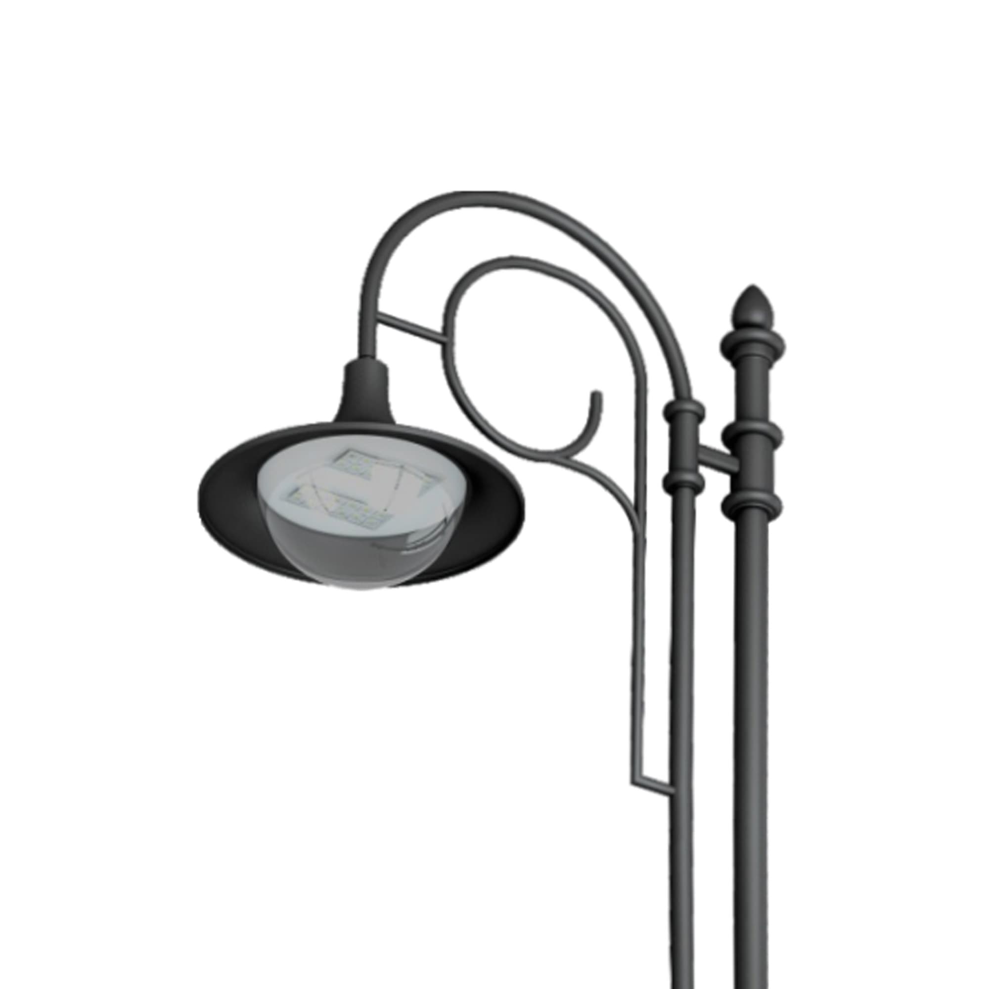 Светильник светодиодный OXOR-AMPIL-LUZ-580х480-50W Day4000 (BK, 120 deg, 230 В) IP65 OPAL (ARL, IP65 Металл, 3 года)
