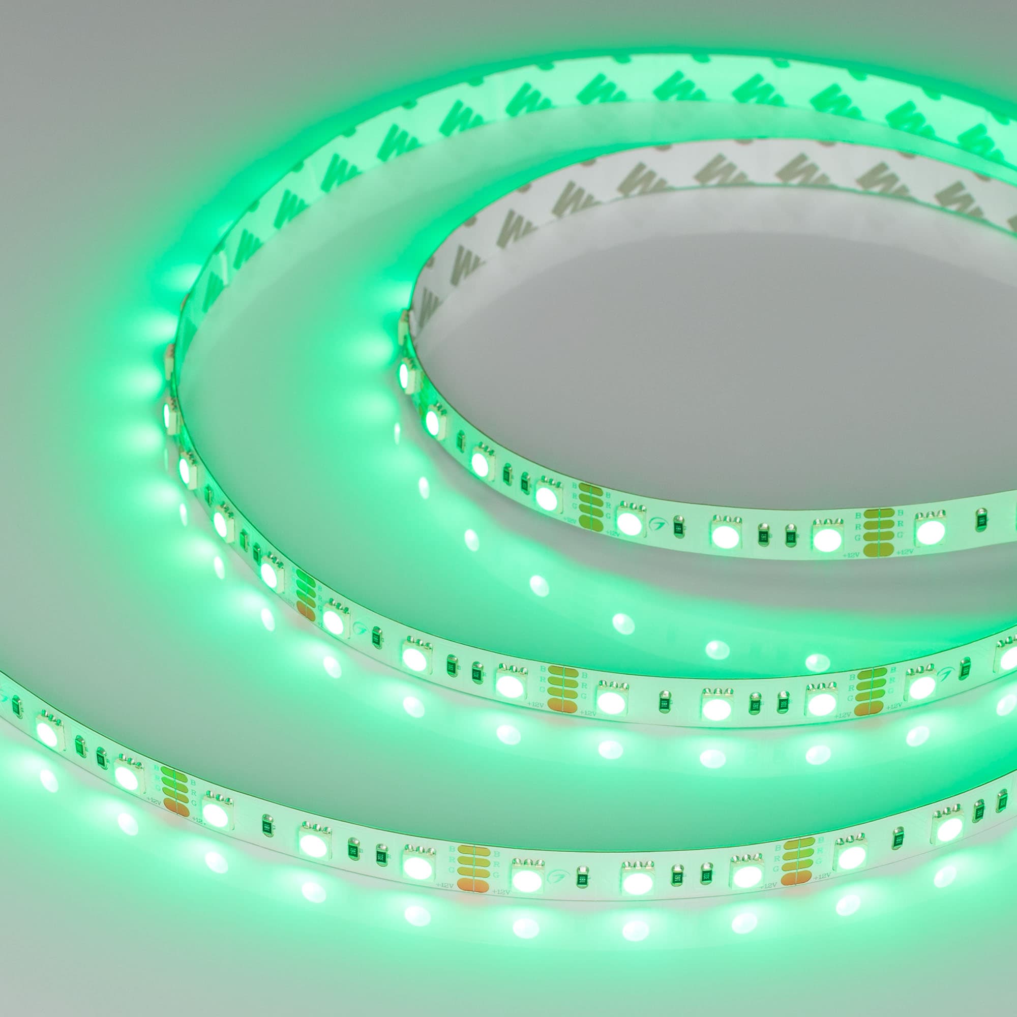 Лента светодиодная 14,4 Вт/м 12В IP20 RGB 60LED/м RT/RTW-B60-10-13mm SMD 5060 5 м