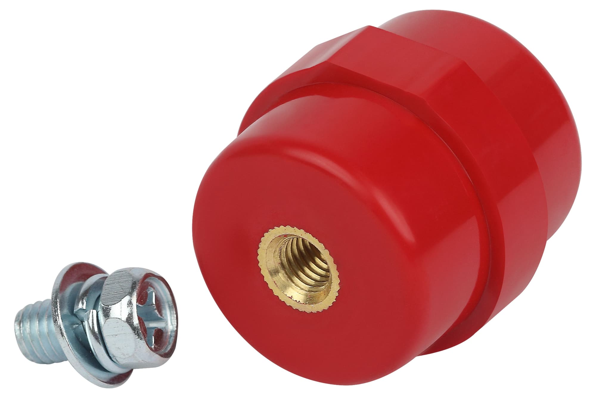 Изолятор NO-224-151 SM-40 с болтом (Н40хD41мм М8) 12кВ