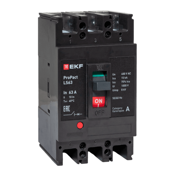 LS63 15кА 3P 63А ProPact EKF
