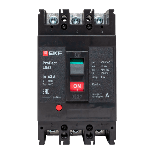 LS63 15кА 3P 63А ProPact EKF