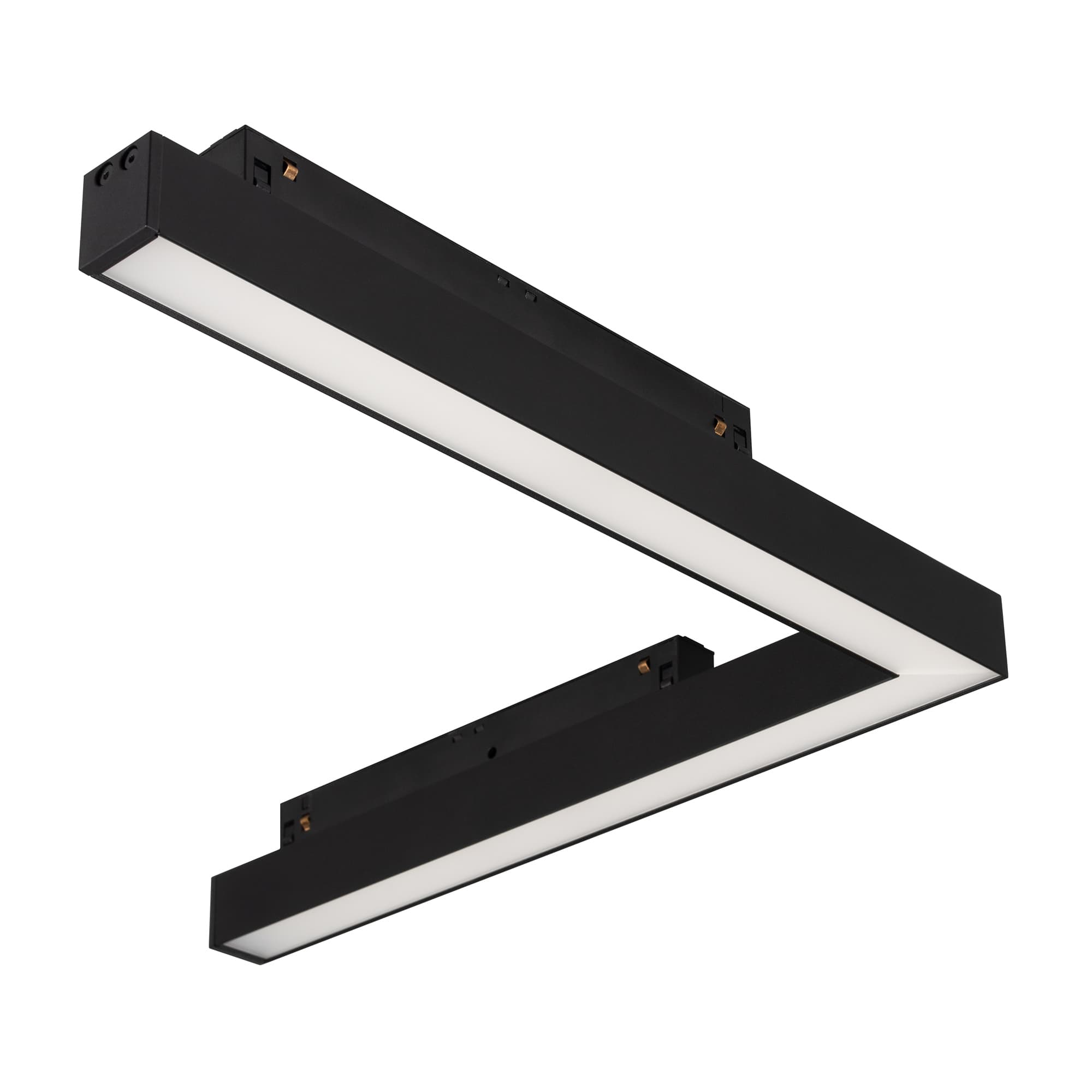 Светильник MAG-ORIENT-FLAT-ANGLE-L295-18W Warm3000 BK, 100 deg, 48V, IP20, металл, 5 лет