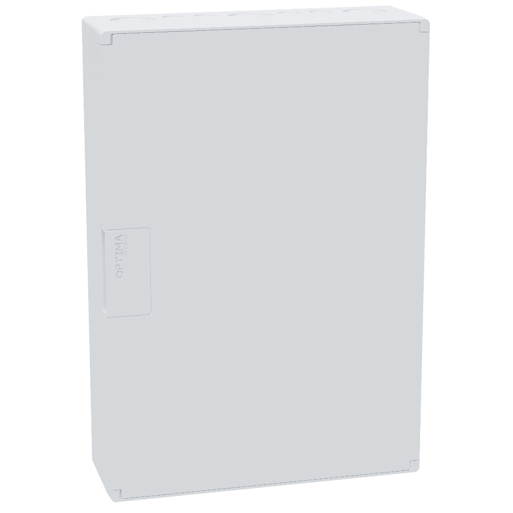 Щит  ЩРН-п-24 белый с белой дверью IP40 OptiBox PRO