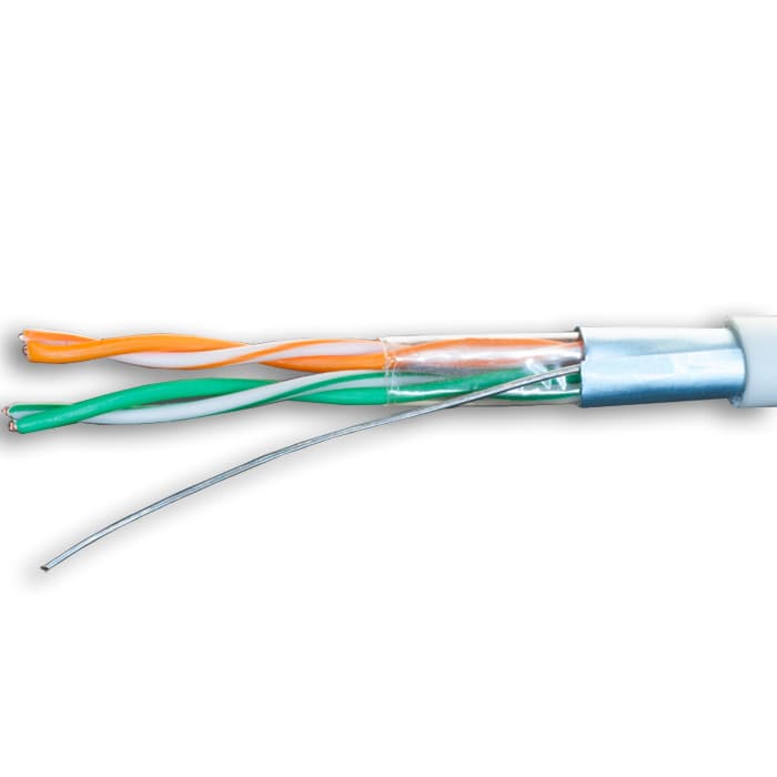 Витая пара F/UTP кат 5e 2x2xAWG24 Median Cu PVC IN 500м