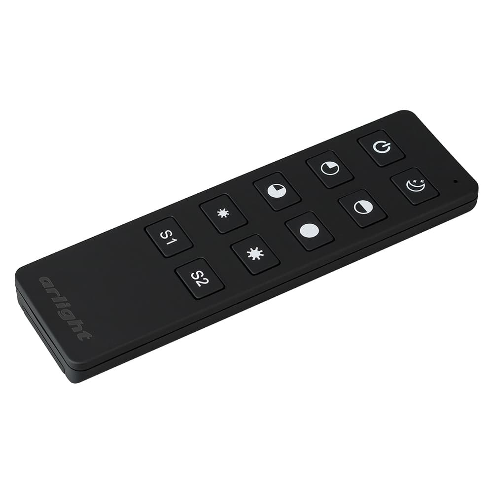 Пульт SMART-R6-DIM 1 зона, 2.4G ARL, IP20 пластик, 5 лет